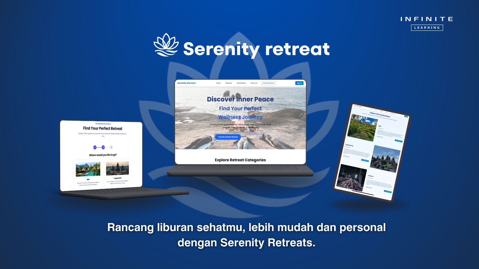 Digital peternakan website UI showing dashboard and analytics with sheep images on brown background